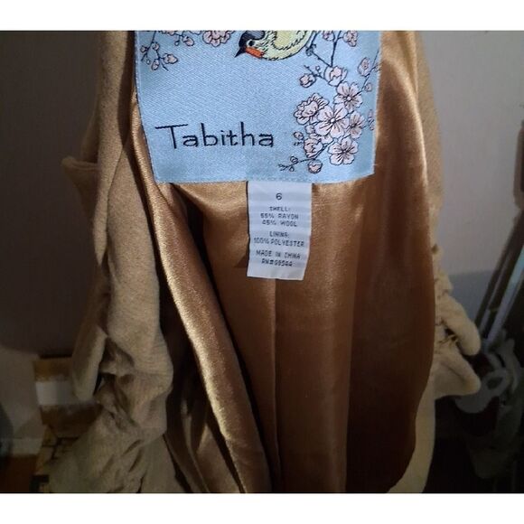 Anthropologie Tabitha Tan Ruffle Jacket Size 6 - Picture 11 of 12